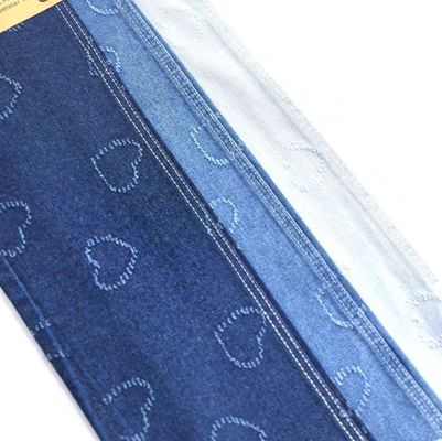 ซื้อ หัวใจพิมพ์ Jacquard เดนม์ เนื้อผ้าไม่ยืดหยุ่น เดนม์สําหรับเดี่ยวเดนม์ เสื้อผ้า online manufacture