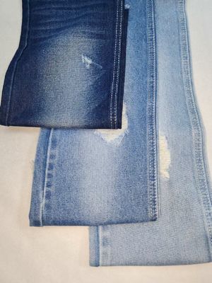 ซื้อ ผ้าเดนิม DARK INDIGO น้ำหนักมาก 11.4 ออนซ์ ผ้าฝ้ายผสมโพลีเอสเตอร์ โครงสร้าง 10+10*7 รุ่น JSD3243 สำหรับยีนส์ online manufacture