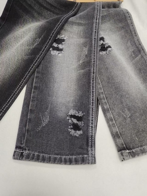 ซื้อ ผ้าเดนิม TWILL สไตล์ระบายอากาศได้ ไม่ยืด สีดำ/ดำ JSD3226A สำหรับยีนส์ เสื้อผ้าแนววินเทจ ขายส่งเดนิม online manufacture