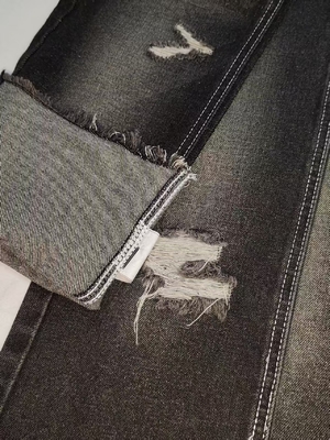 ซื้อ ผ้าเดนิมสไตล์ TWILL ขนาด 12.2 ออนซ์ สีดำ/ขาว โครงสร้าง 7*7 สำหรับกางเกงยีนส์ผู้ชาย online manufacture