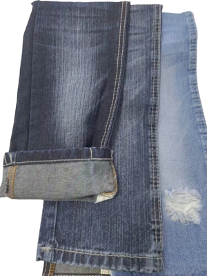 ซื้อ 13oz หนักน้ําหนัก ผ้าผ้าพอลิเอสเตอร์ เดนม์ ดํา Indigo JSD3364 online manufacture