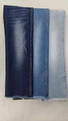 ซื้อ 98% ผ้าหอม 2% สเปนเด็กซ์ ดาร์ค INDIGO 12+11*16/55D ผ้าเดนม์ยืดหยุ่น JSD1013-1 สําหรับกางเกงเดรส online manufacture