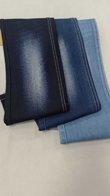 ซื้อ สีฟ้าเข้ม 14oz ความกว้างเต็ม 153-155cm ผ้าเดนม Light Stretch JSD3437-1 สําหรับกางเกงแฟชั่น กางเกง online manufacture