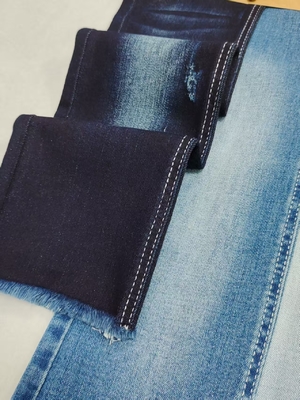 ซื้อ High Spandex Dual-Core Siro Yarn Cross Slub  85%Cotton Denim Fabric With 170cm Full Width For Jeans Or Coat online manufacture