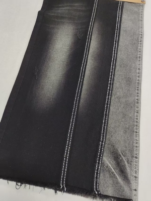 ซื้อ 75% แปลง 8.3 oz น้ําหนักกลาง สไตล์ Twill สีดํา / สีดํา กระชับผ้าเดนม์ 12S สําหรับเดนส์ผู้หญิง online manufacture