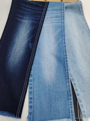 ซื้อ ผ้าเดนิมสีเข้มอินดิโก้ Siro Yarn Warp Slub ขนาด 8.8 ออนซ์ โครงสร้าง 10+10*16/55 สำหรับกางเกงยีนส์ผู้หญิง online manufacture