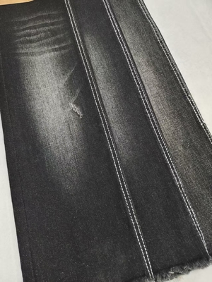 ซื้อ ผ้าเดนิมยืดสูง Twill 10S 70%Cotton สีดำ/ดำ 10 ออนซ์ หน้ากว้าง 170-172 ซม. สำหรับยีนส์ online manufacture