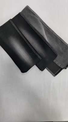 ซื้อ Middle elastic Siro  9.7oz Black with full width 180cm construction 10+10*12/40/75TR Denim fabric  JSD3431A for men jeans online manufacture