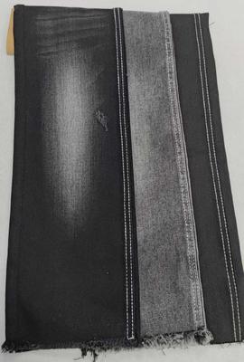 ซื้อ Siro 10.6oz Black/Black with full width 170cm construction 8+8x12/55/75TR Denim fabric  JSD3406A for jeans online manufacture