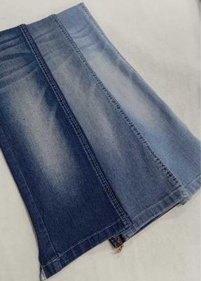 ซื้อ OE 8.1 oz  Dark indigo with full width 180cm /12*21/40+21/70 Denim fabric JSD3273 for men jeans online manufacture