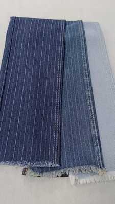 ซื้อ Beautiful pattern Heavy weight with full width 180cm /10x7 Denim fabric for jeans online manufacture