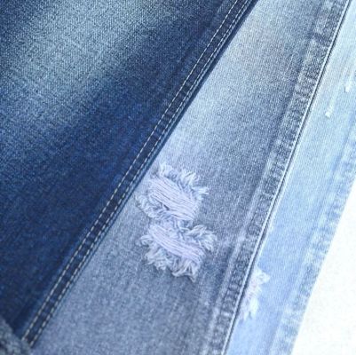 13.3oz น้ําหนักหนัก 100 ผ้ายีนส์พัดพัดสําหรับเสื้อกางเกง