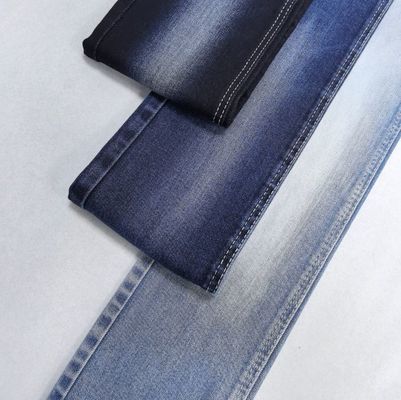 ซุปเปอร์อ่อนโยน Tri Core Desizing ผ้าปูน Spandex สีฟ้าเข้ม เนื้อเดนม 11.5 ออนซ์