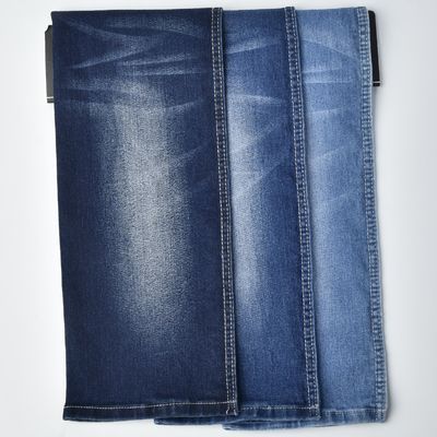 8.5oz สีกระชับผ้าเดนม เนื้อผ้าพอลิเอสเตอร์พอลิเอสเตอร์ผ้าเดนม spandex