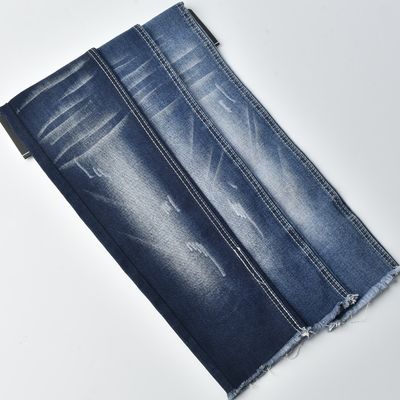 ผ้าเดนมที่ทนต่อการยืดหยุ่น 10.5 oz สายใย Twill สี