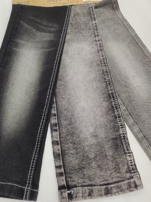 ผ้าเดนิมสไตล์ TWILL สีดำ/ดำ คุณภาพสูง 12*21/40+70 JSD3031A สำหรับกางเกงยีนส์ผู้หญิงหรือกางเกงผู้ชาย